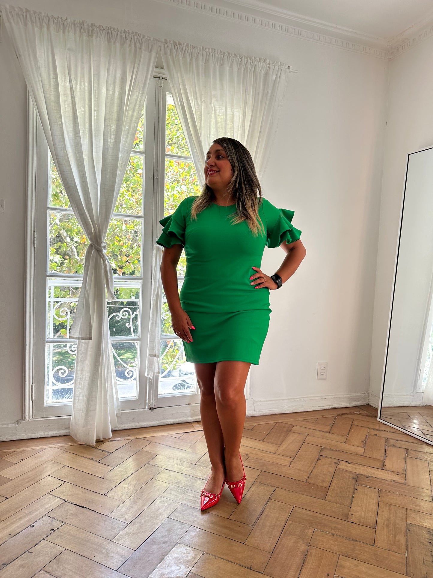 Vestido Paola Tela Scuba