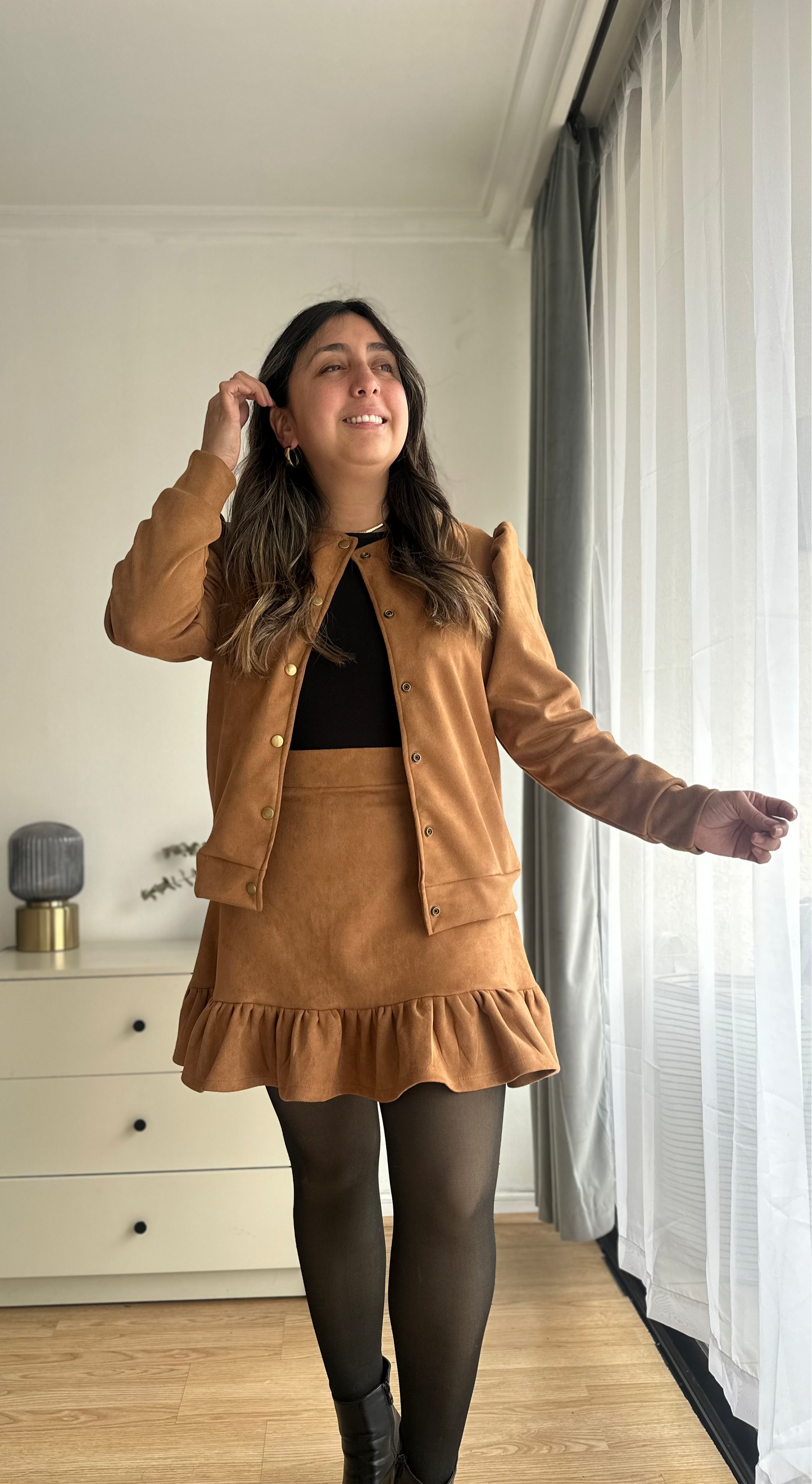 Chaqueta Eleonor Gamuza