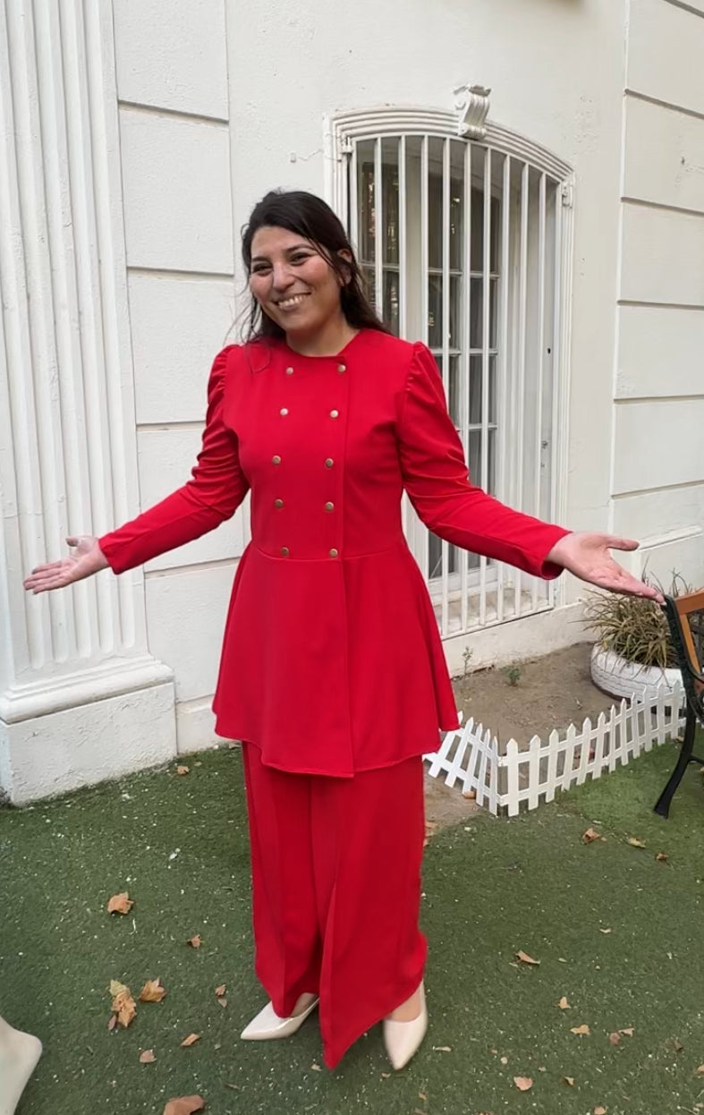 Conjunto Valeska Tela Scuba