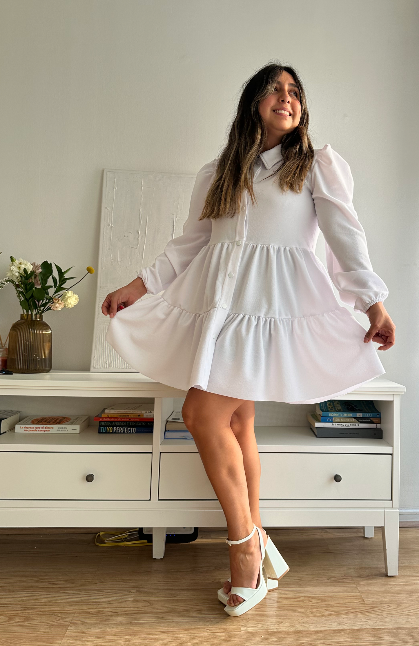Vestido Adelle Blanco