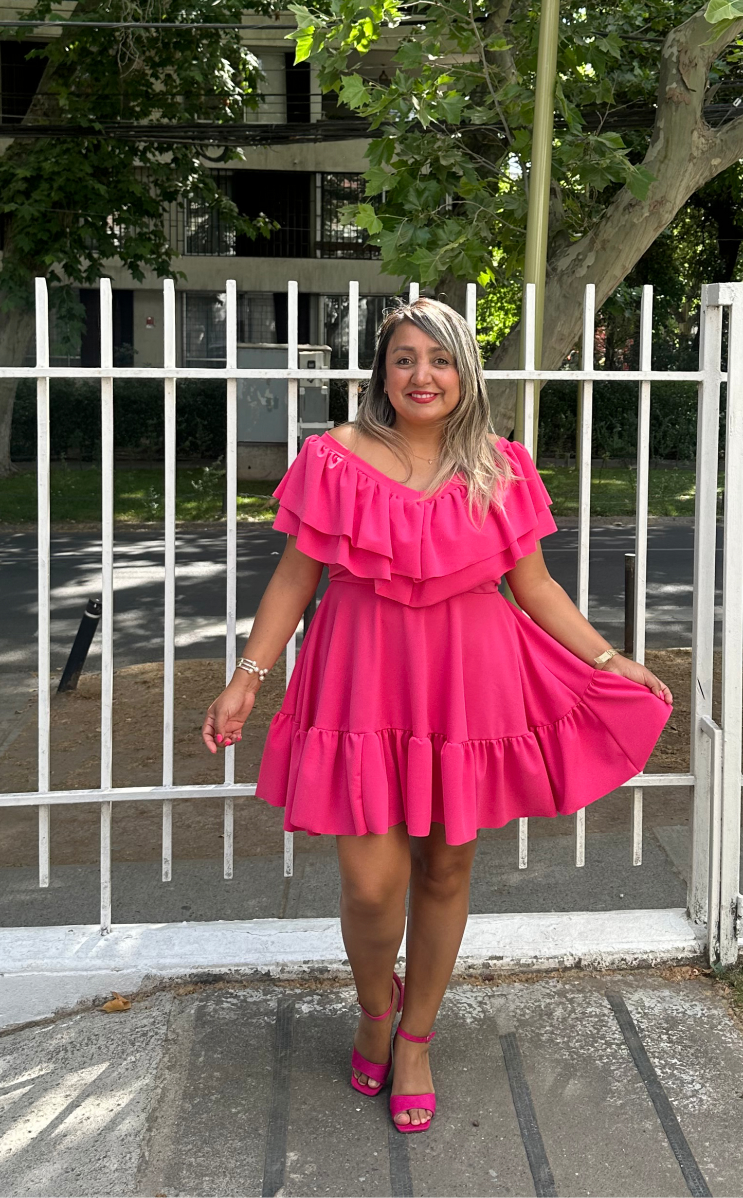 Vestido Paulina Tela Scuba