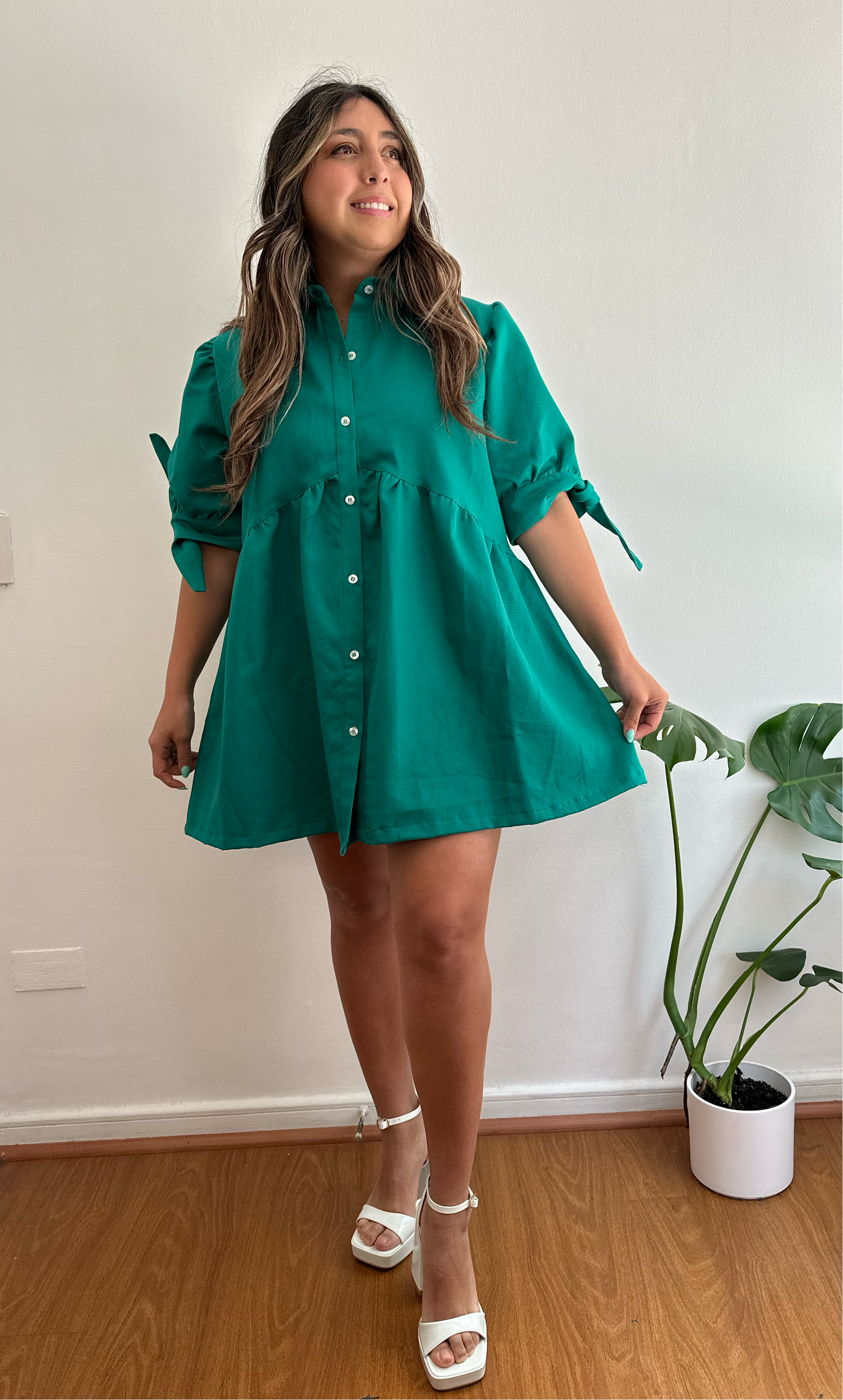 Camisa Meghan Manga Corta Princesa