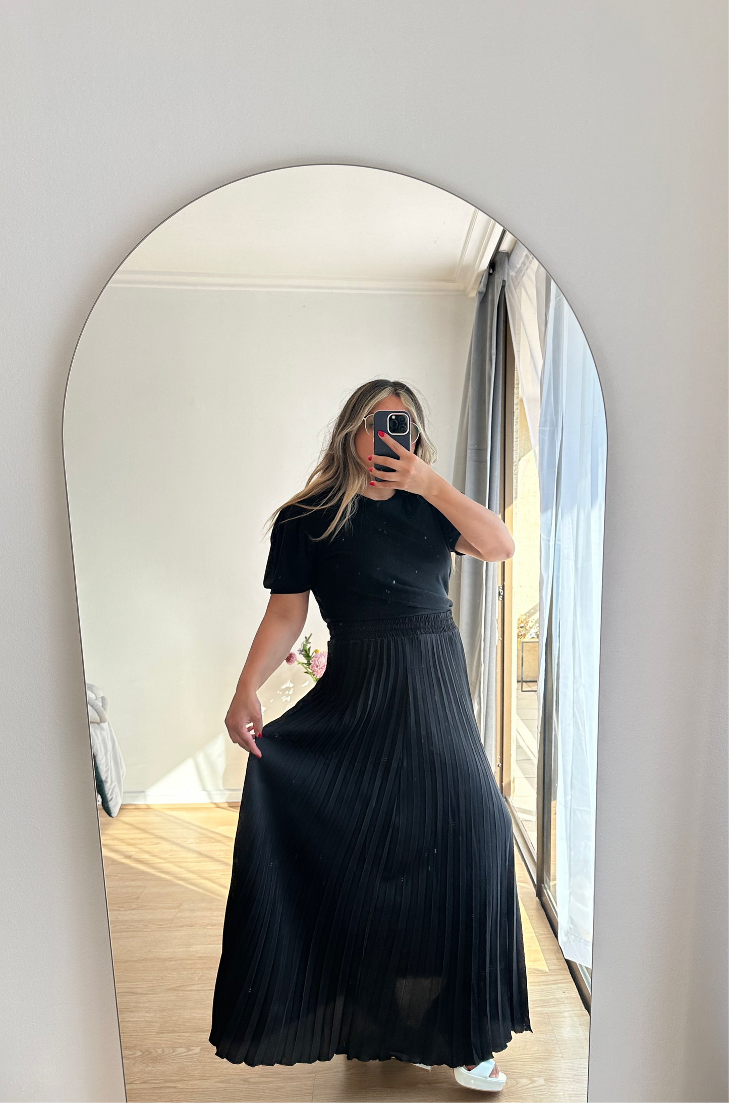 Falda Plisada Paris