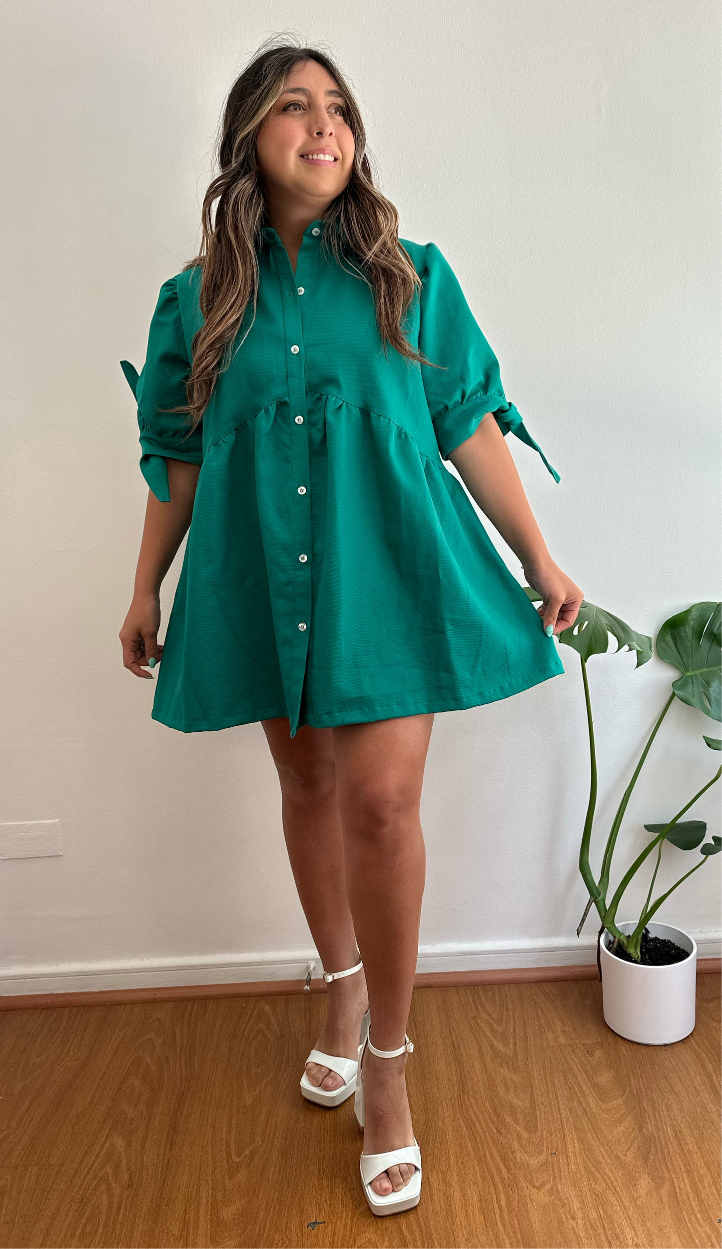 Camisa Meghan Manga Corta