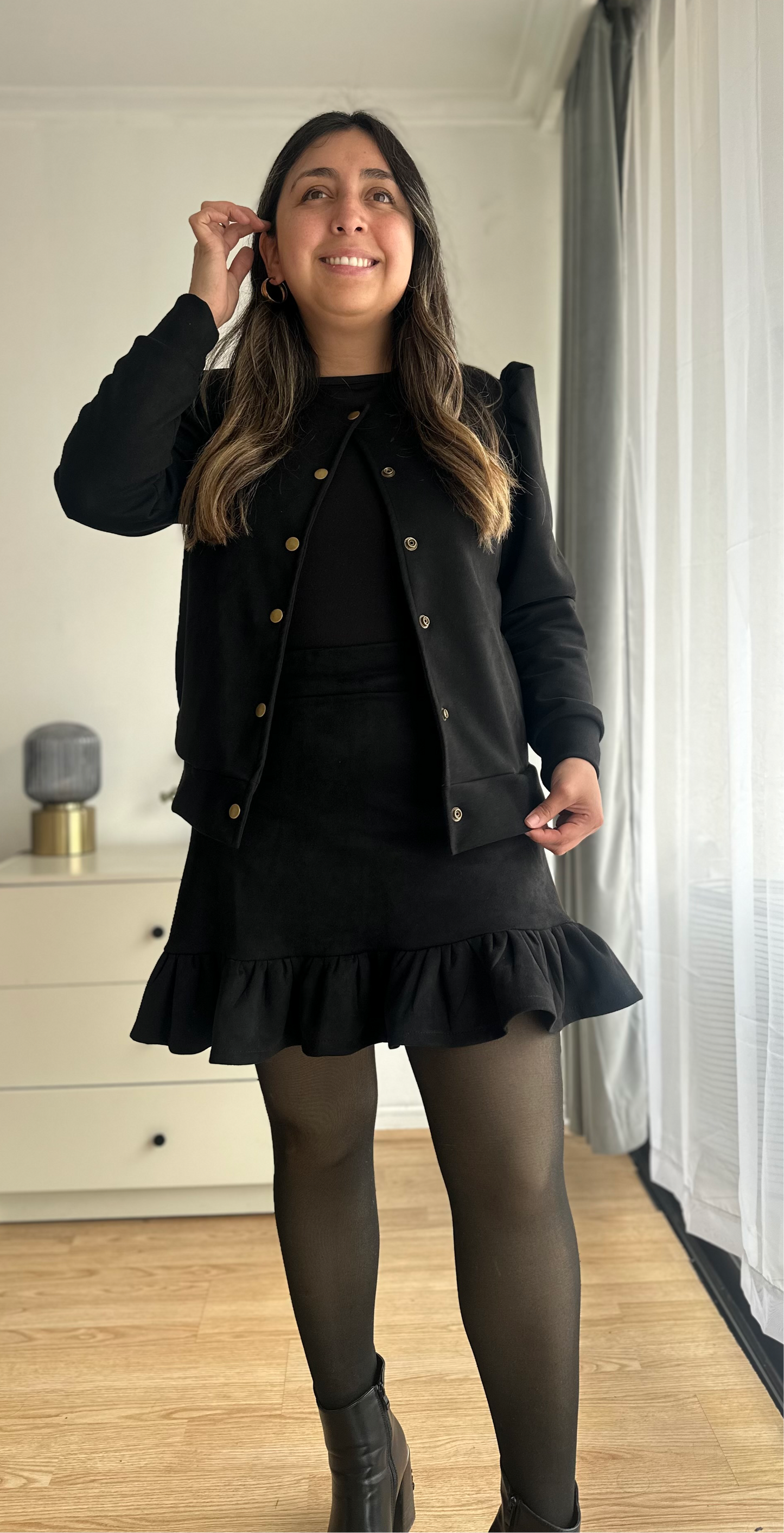 Chaqueta Eleonor Gamuza