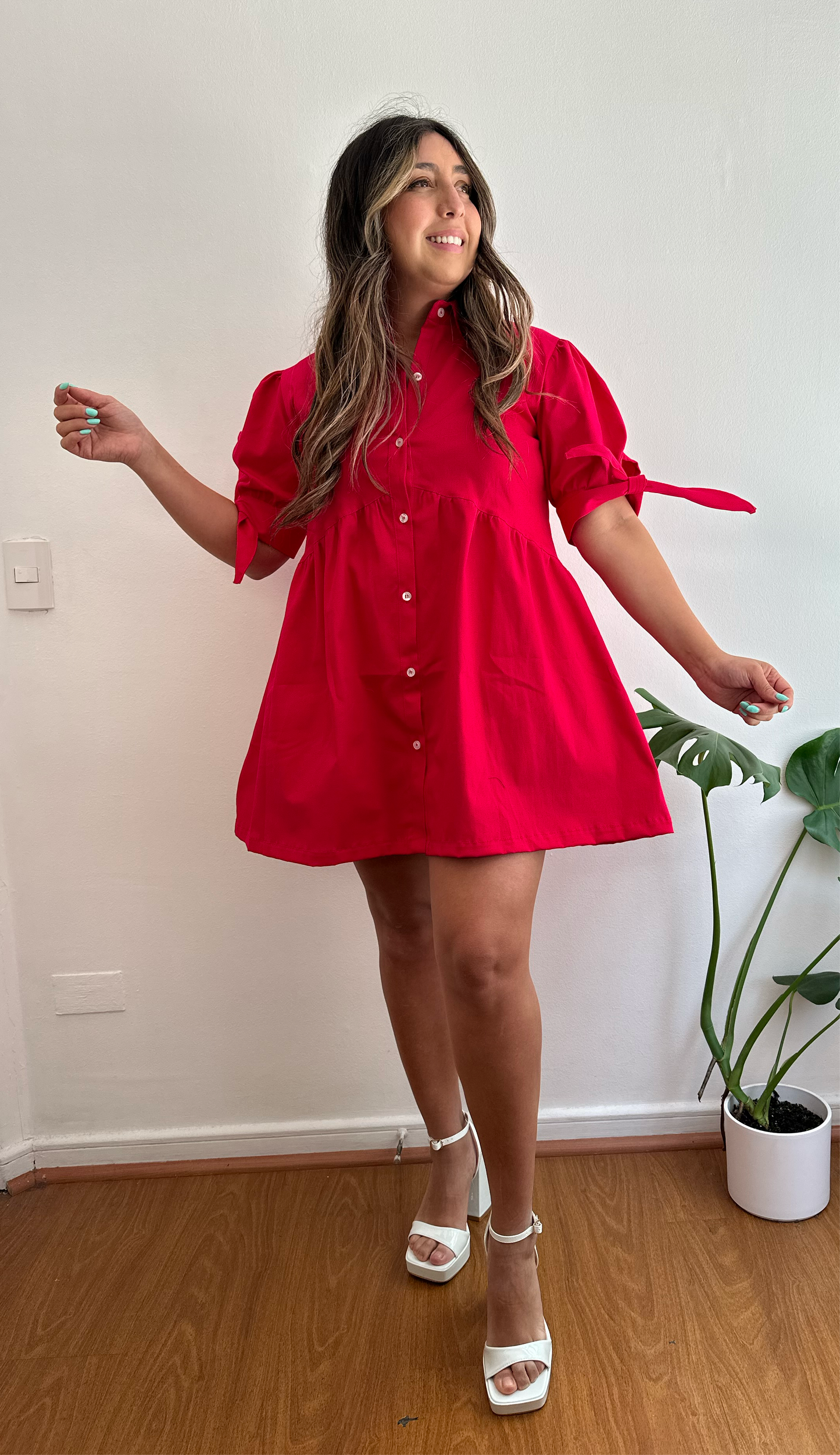 Camisa Meghan Manga Corta Princesa