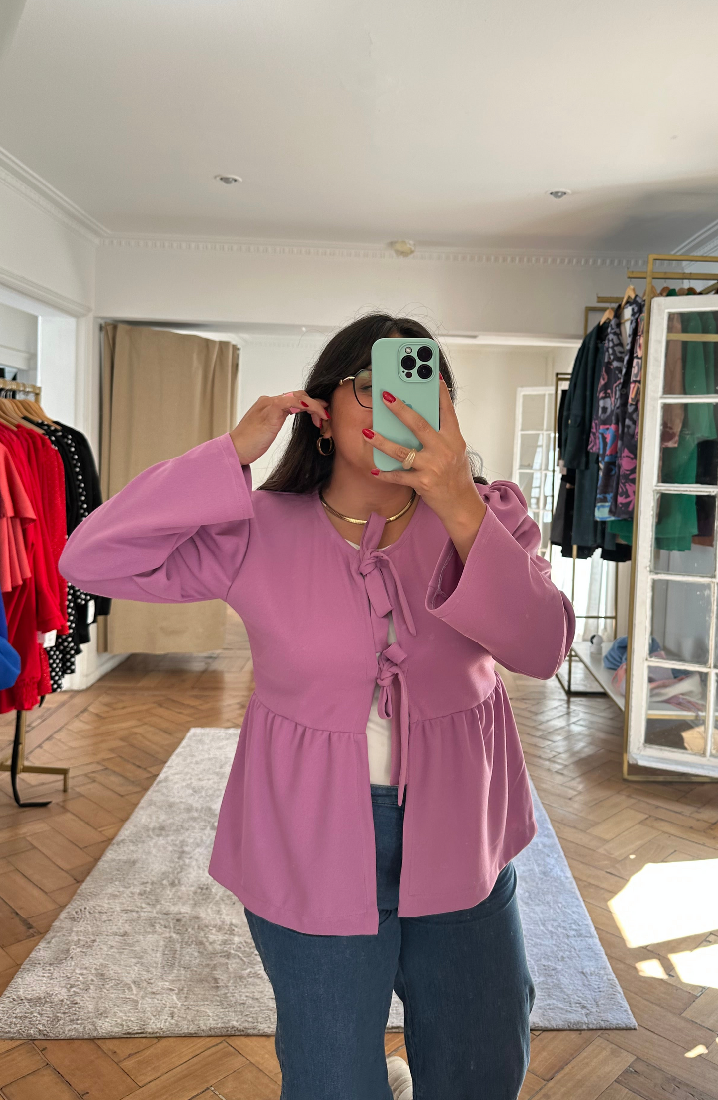 Blusa Pamela Tela Scuba