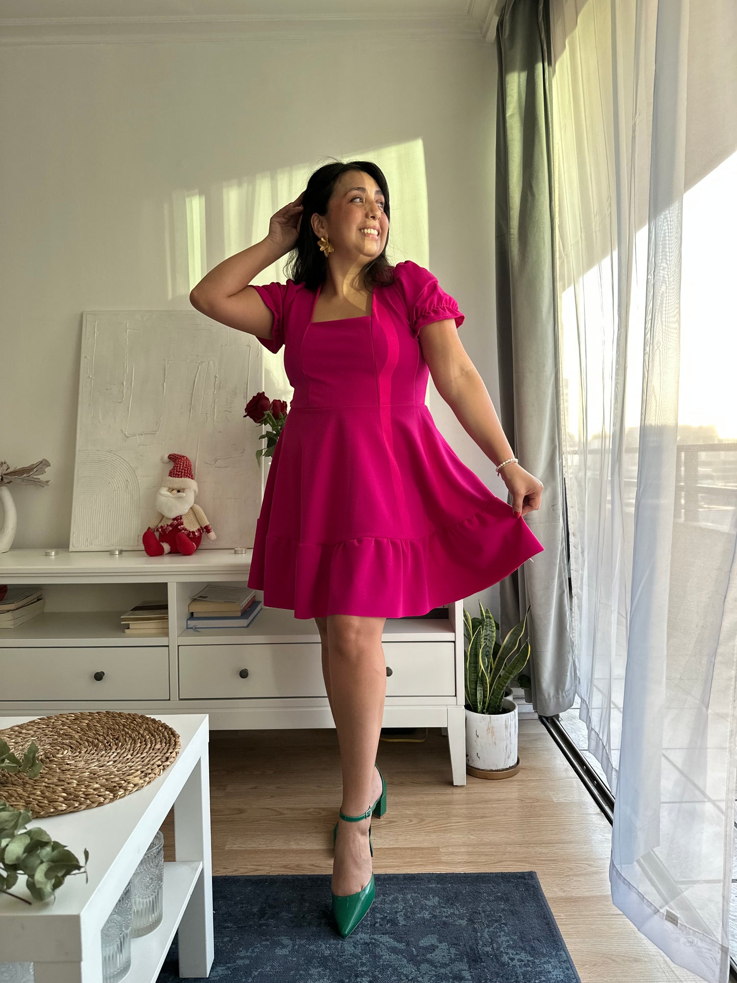 Vestido Romina Versión 2 Tela Scuba