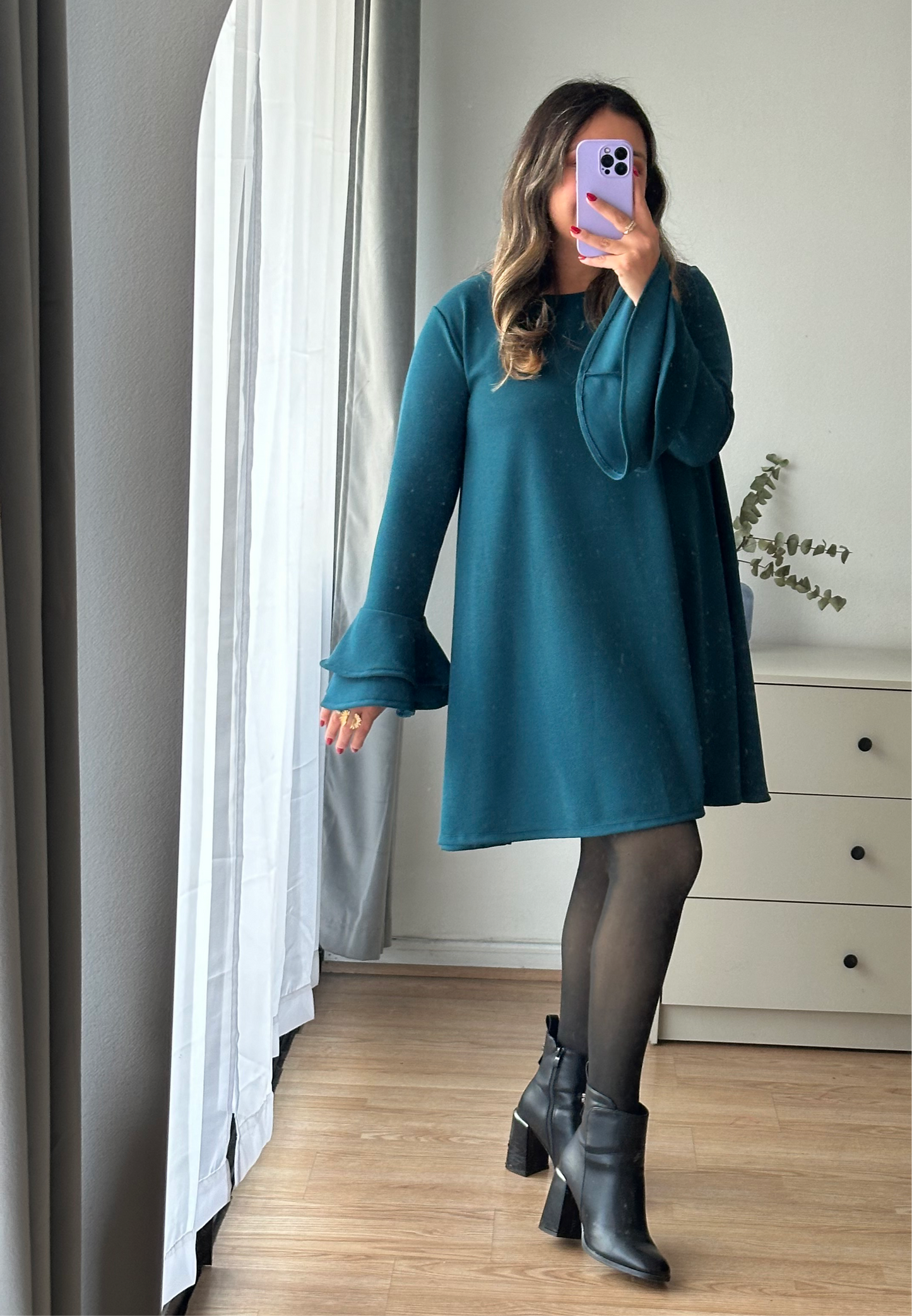 Vestido Eloise Tela Scuba