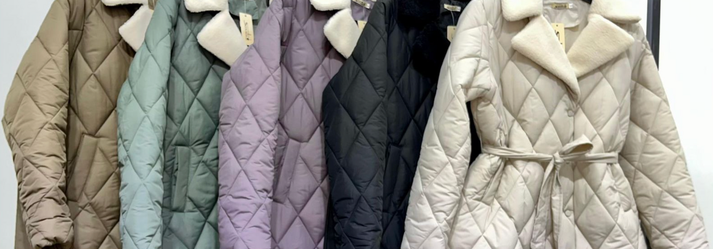 Parka Larga Con Amarra Consuelo