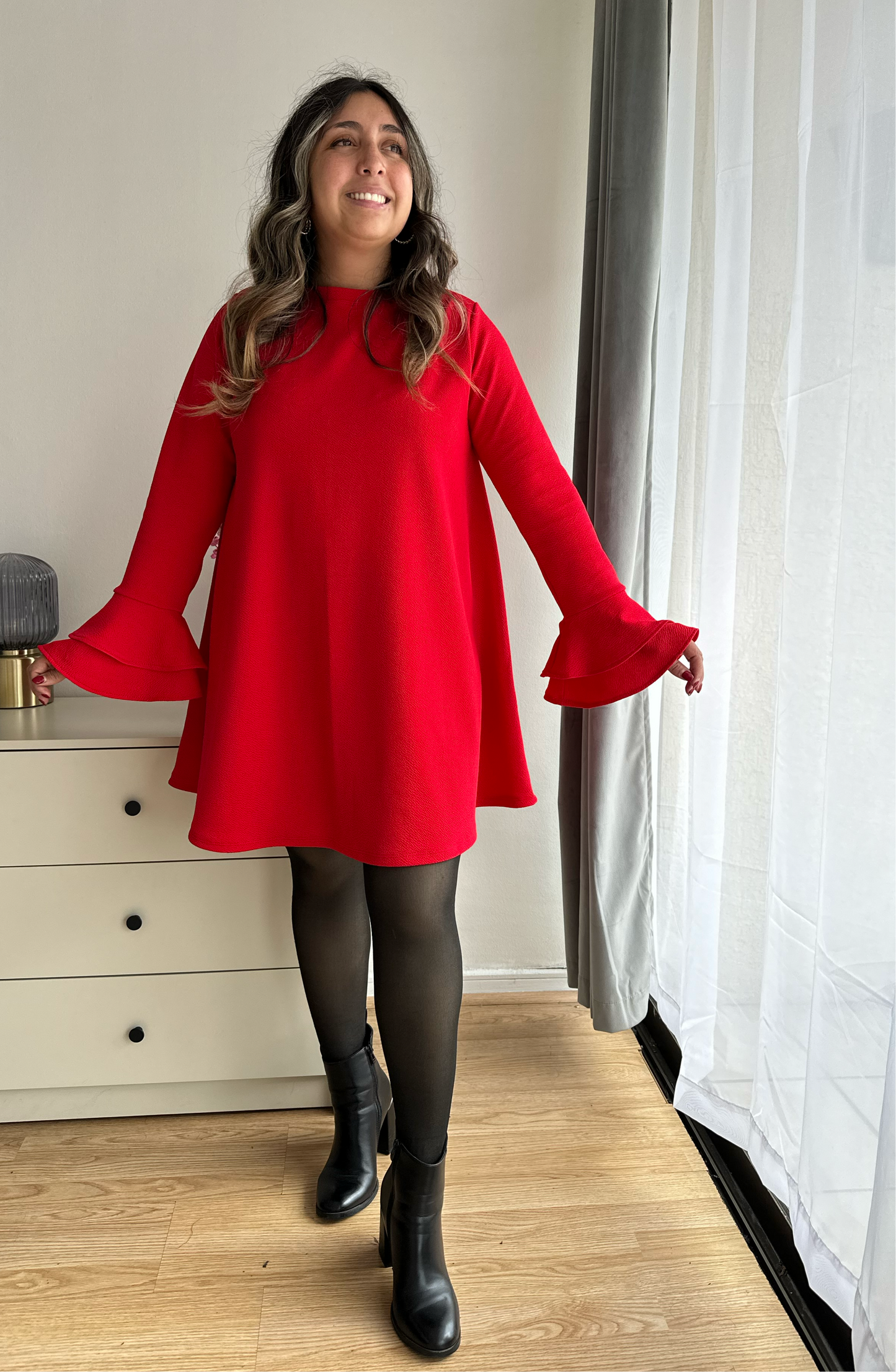Vestido Eloise Tela Scuba