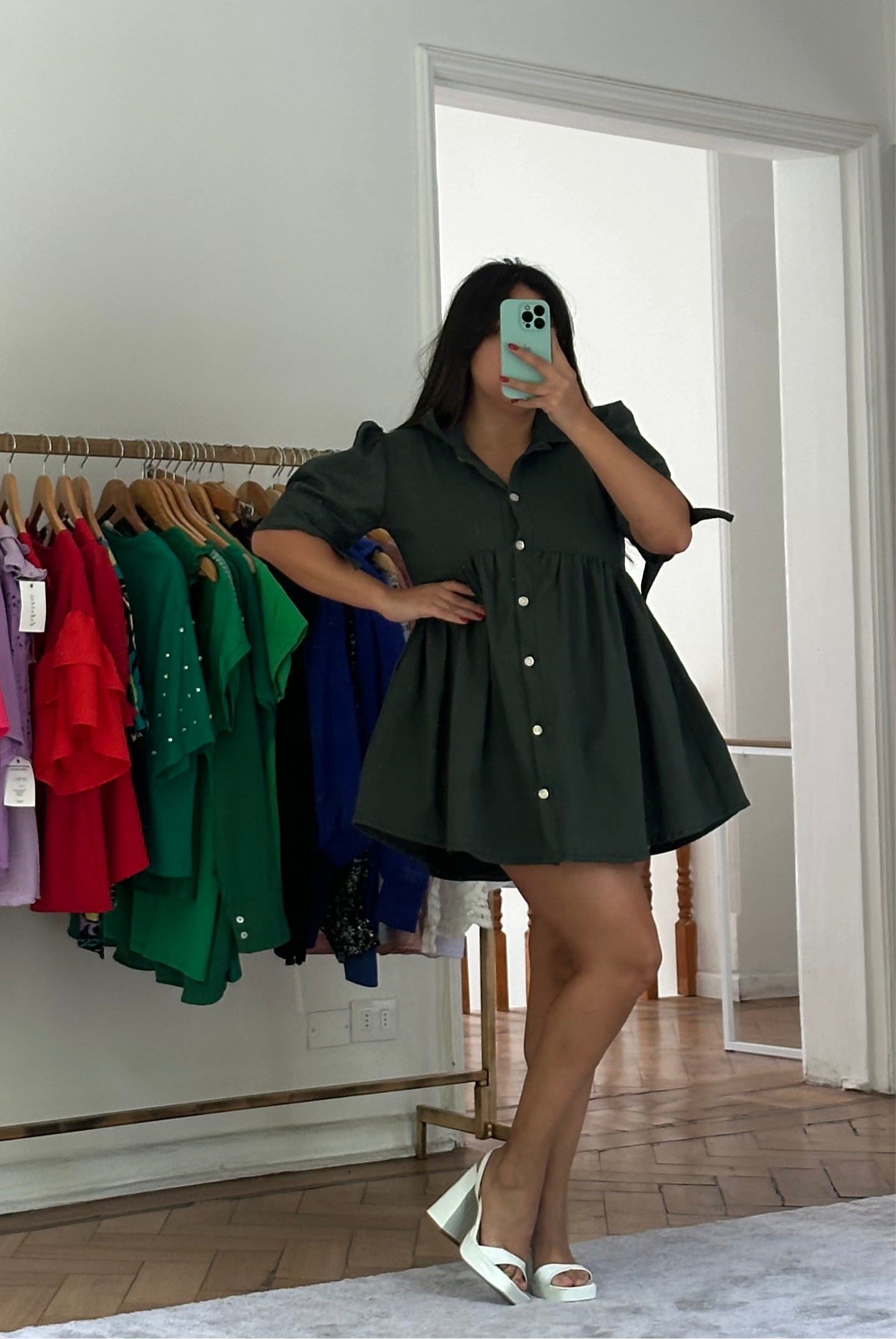 Camisa Meghan Manga Corta Princesa