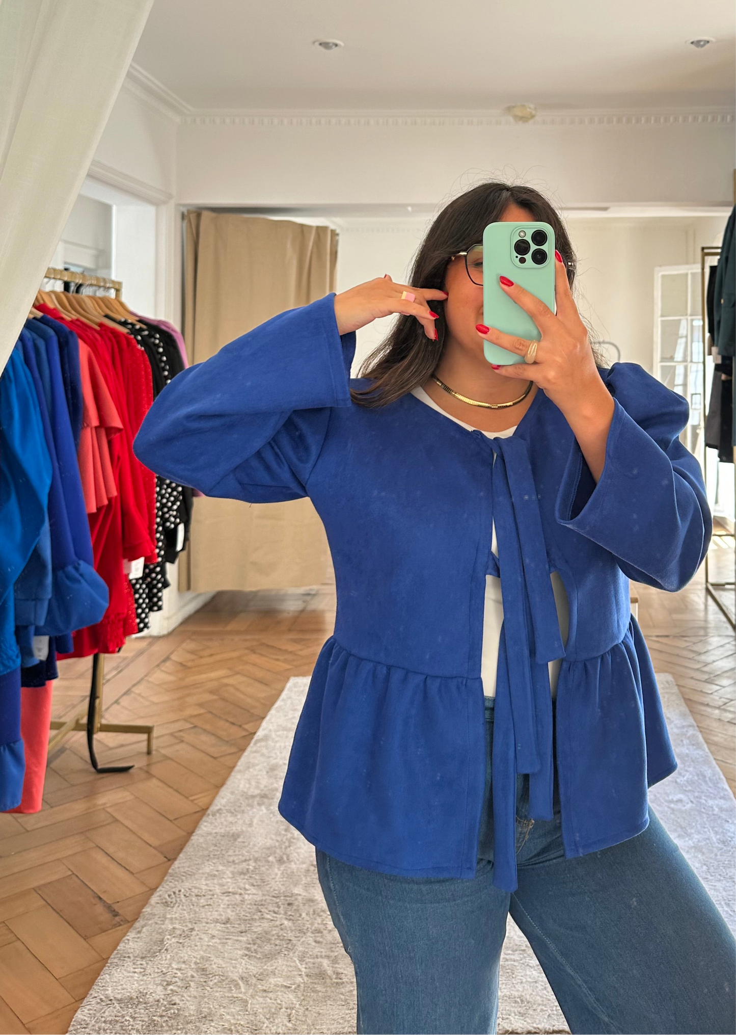 Blusa Pamela Tela Agamuzada