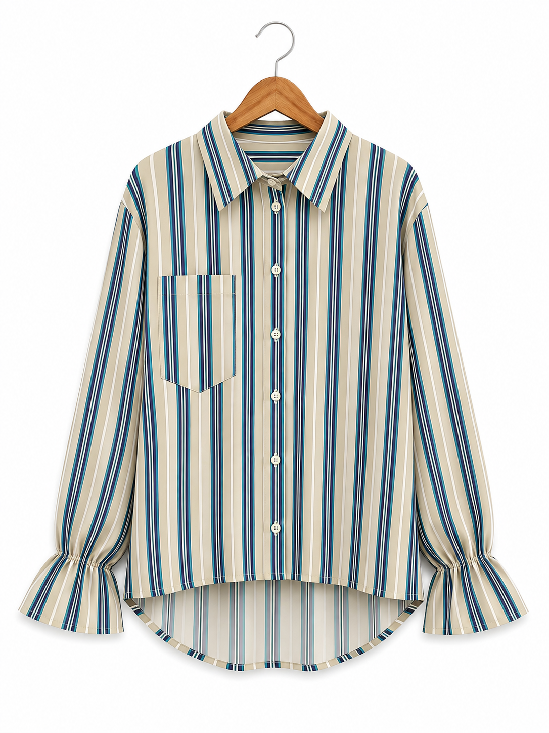 Camisa Summer Lineas Tela Crep