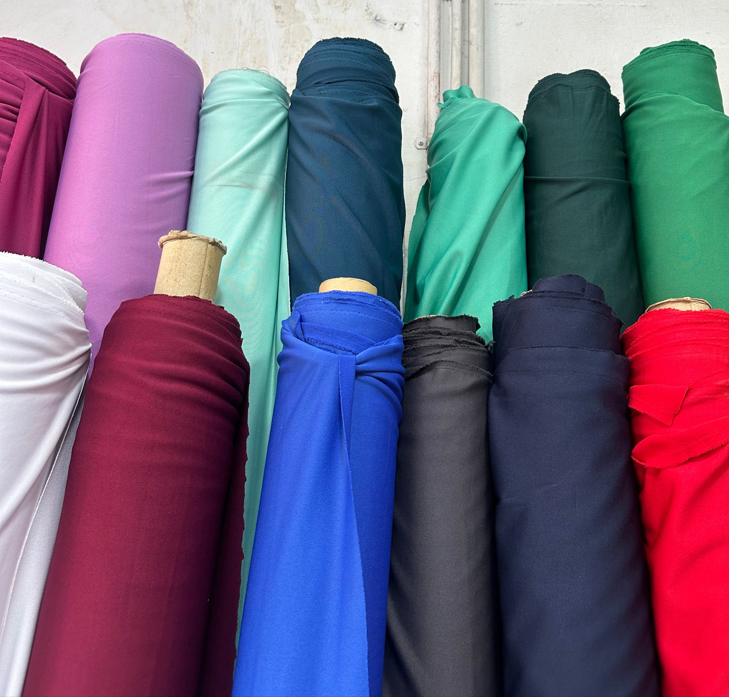 Maciel Sin Vuelos Manga Vuelos Tela Scuba