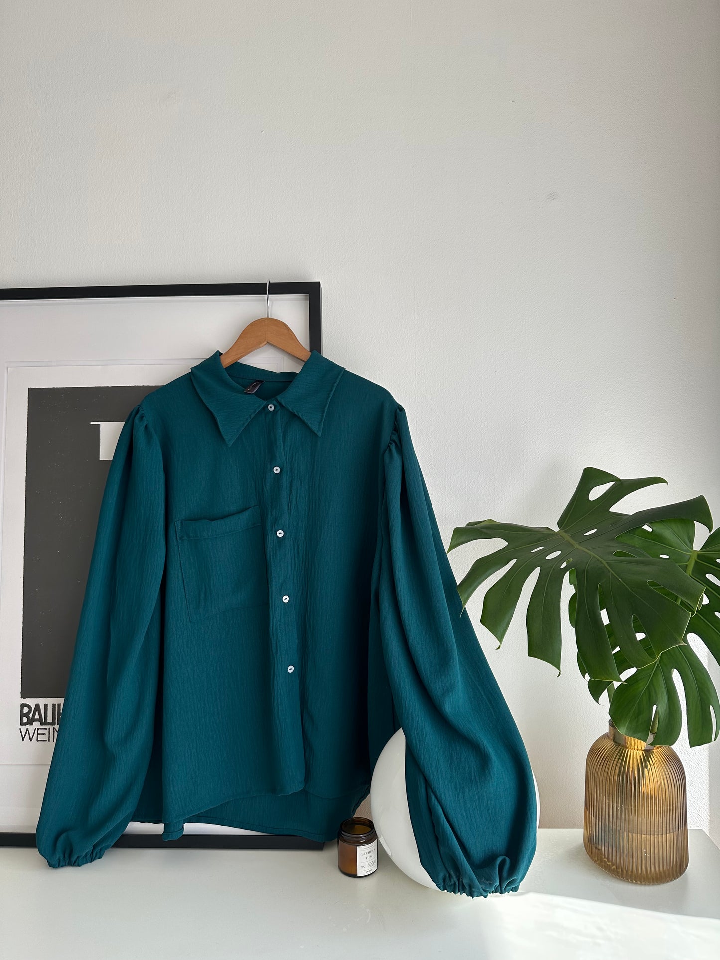 Camisa Sary Oversize Tela Cey