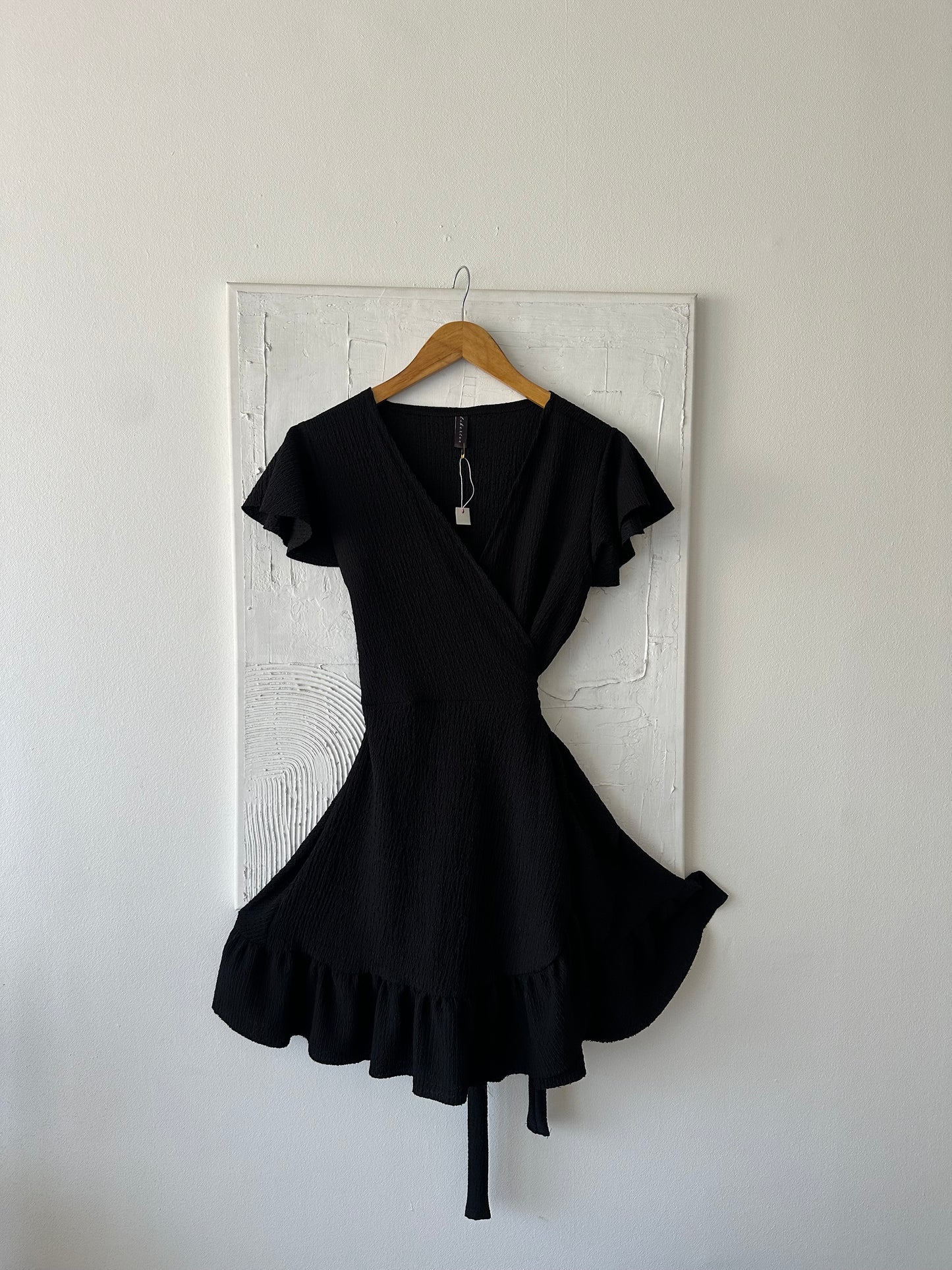 Vestido Maciel Manga Vuelos Tela Bambula