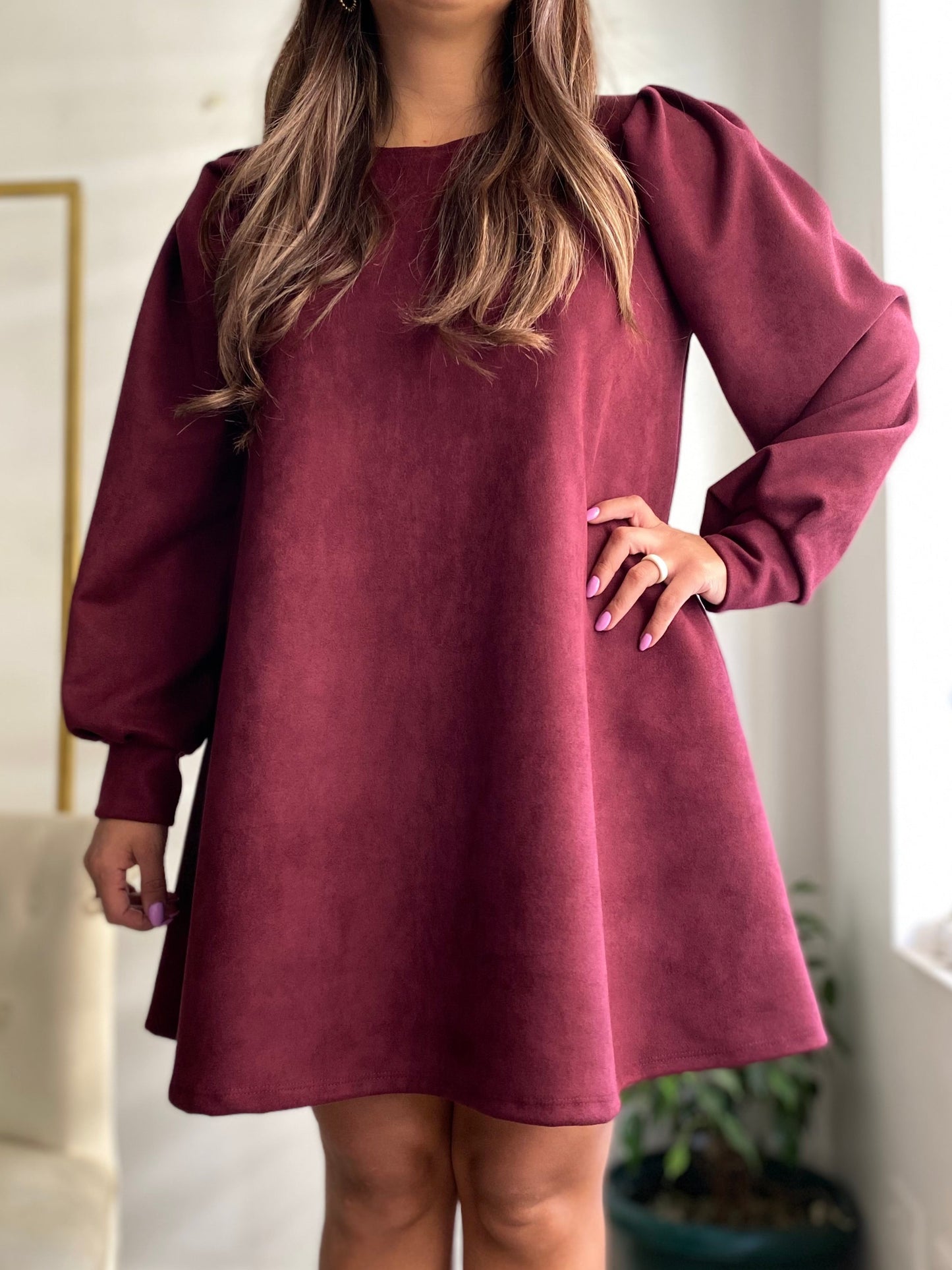 Vestido Dianna Gamuza Completo