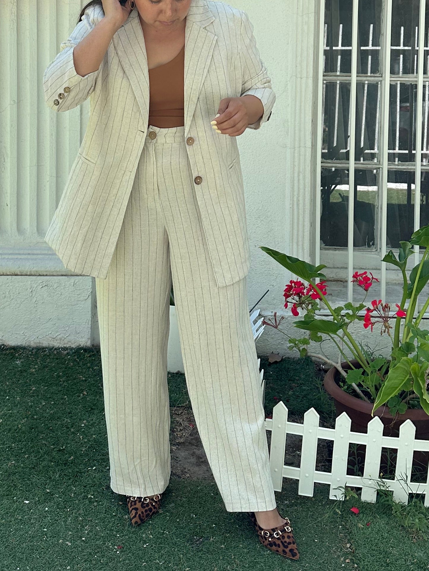 Conjunto Símil Lino Melani