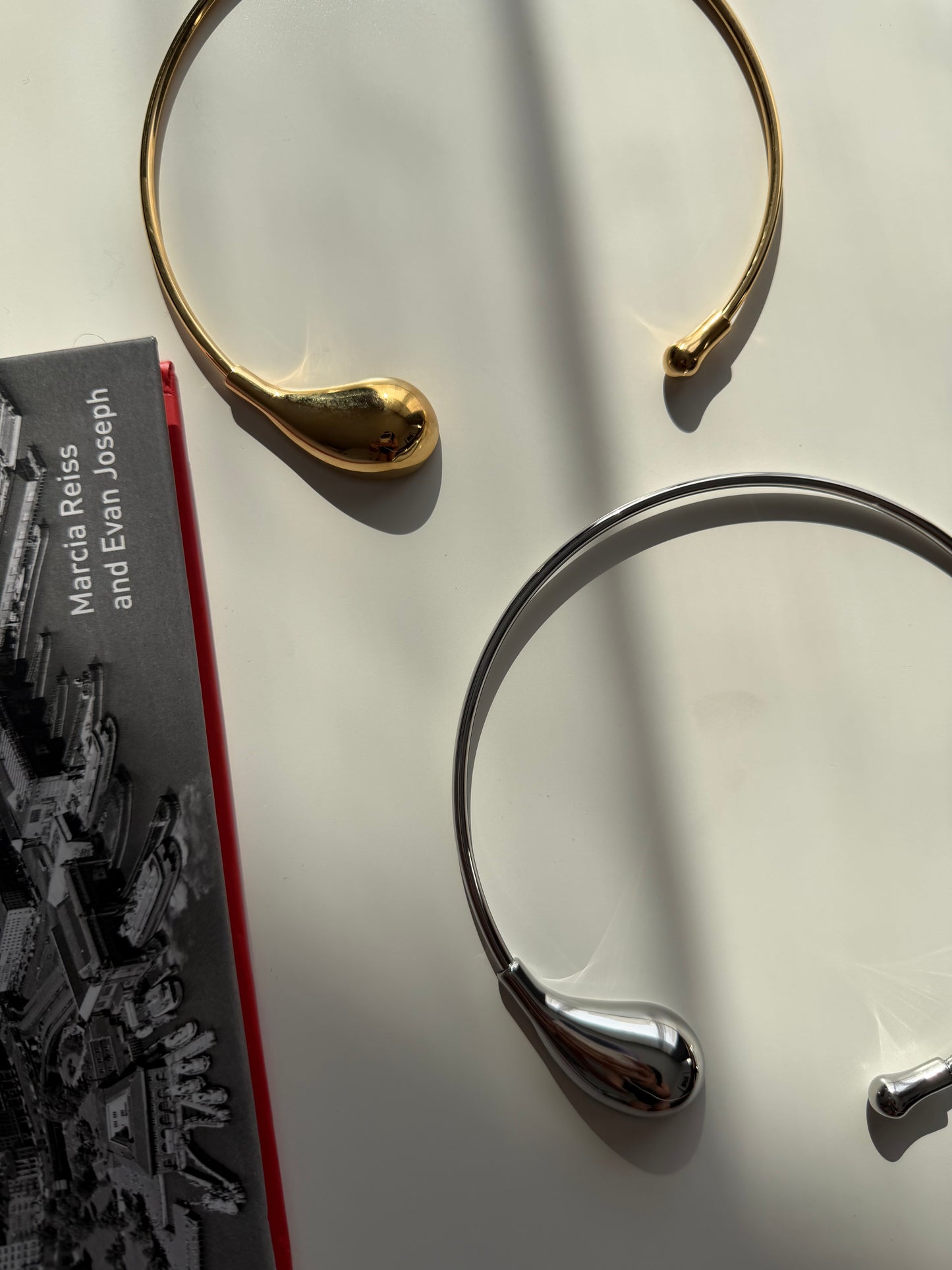 Collar Choker Gota Dorado Y Plateado