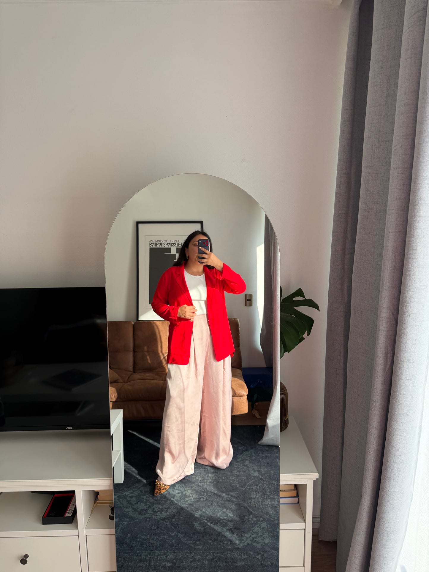 Pantalón Palazzo Satinado Dublin