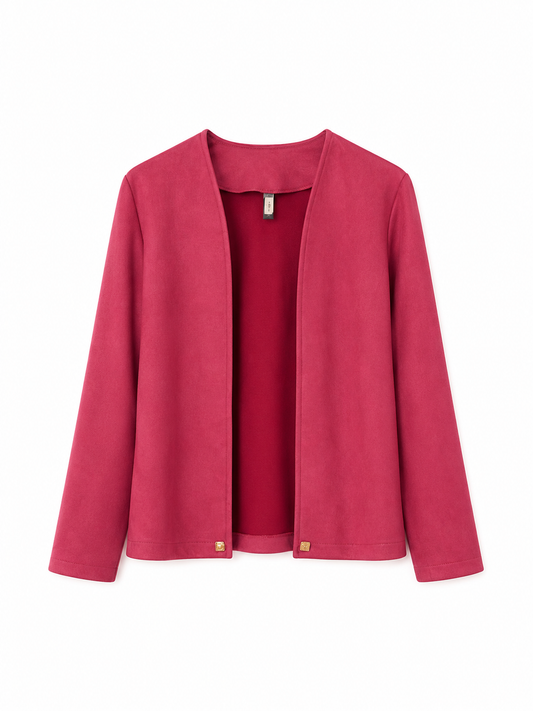 Chaqueta Maria Jose Tela Agamuzada