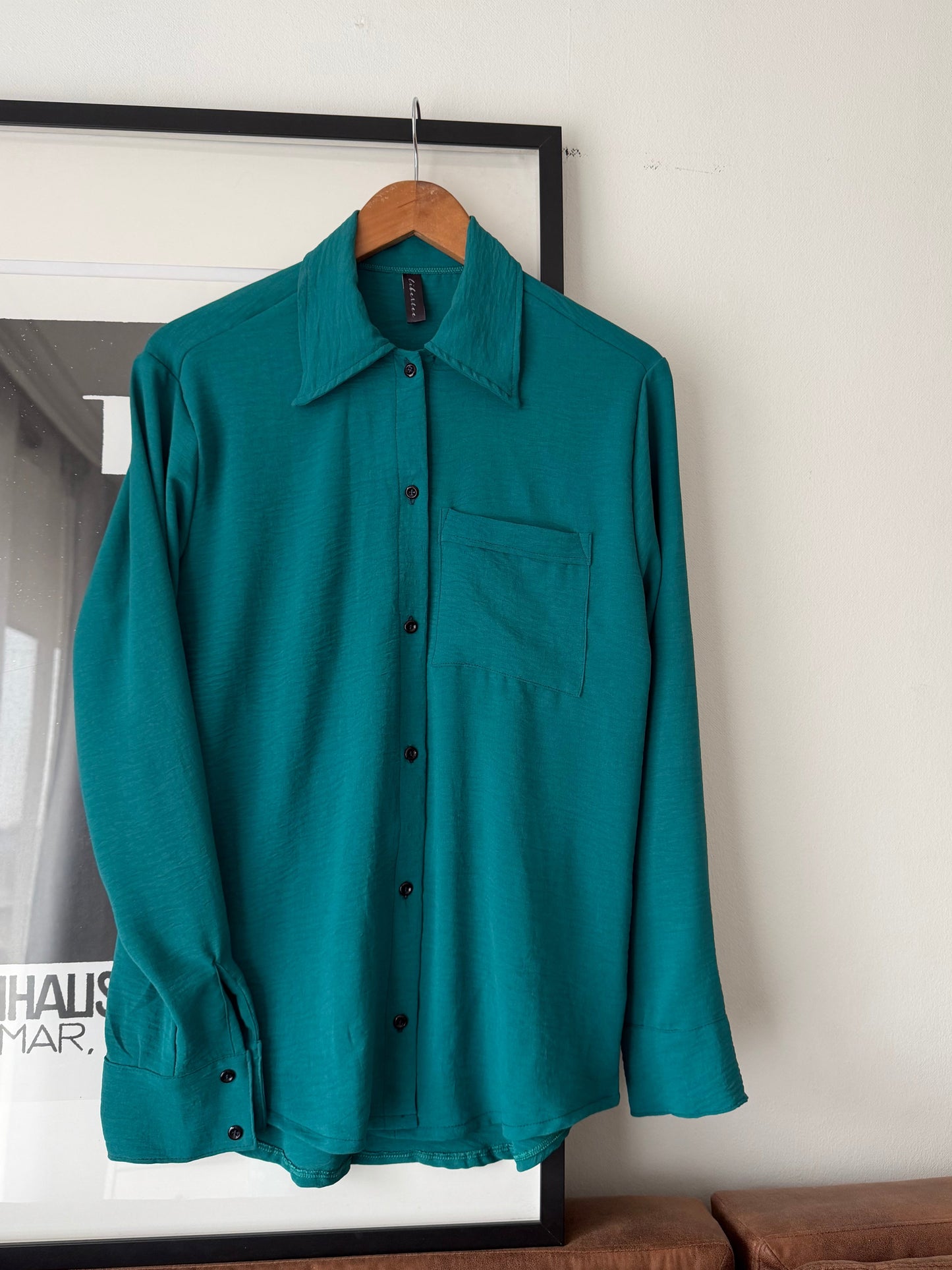 Camisa Ignacio Manga Larga Tela Cey Hombre