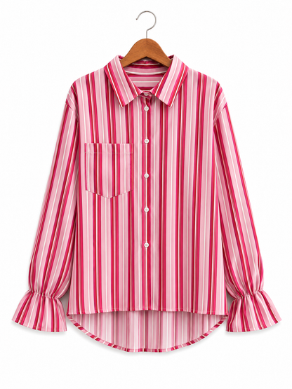 Camisa Summer Lineas Tela Crep