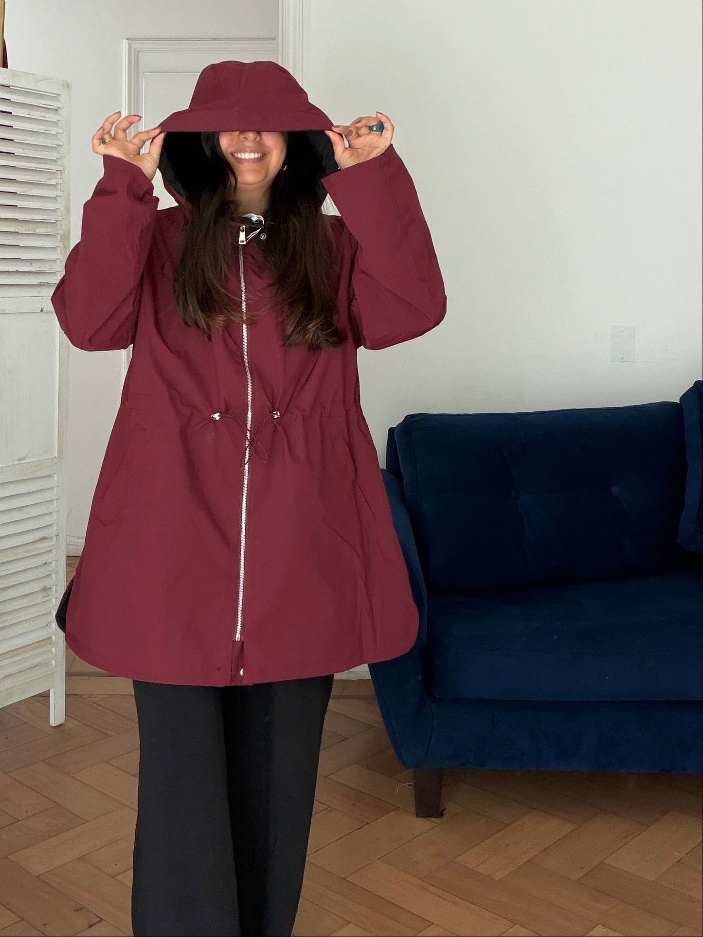 Chaqueta Impermeable Reversible