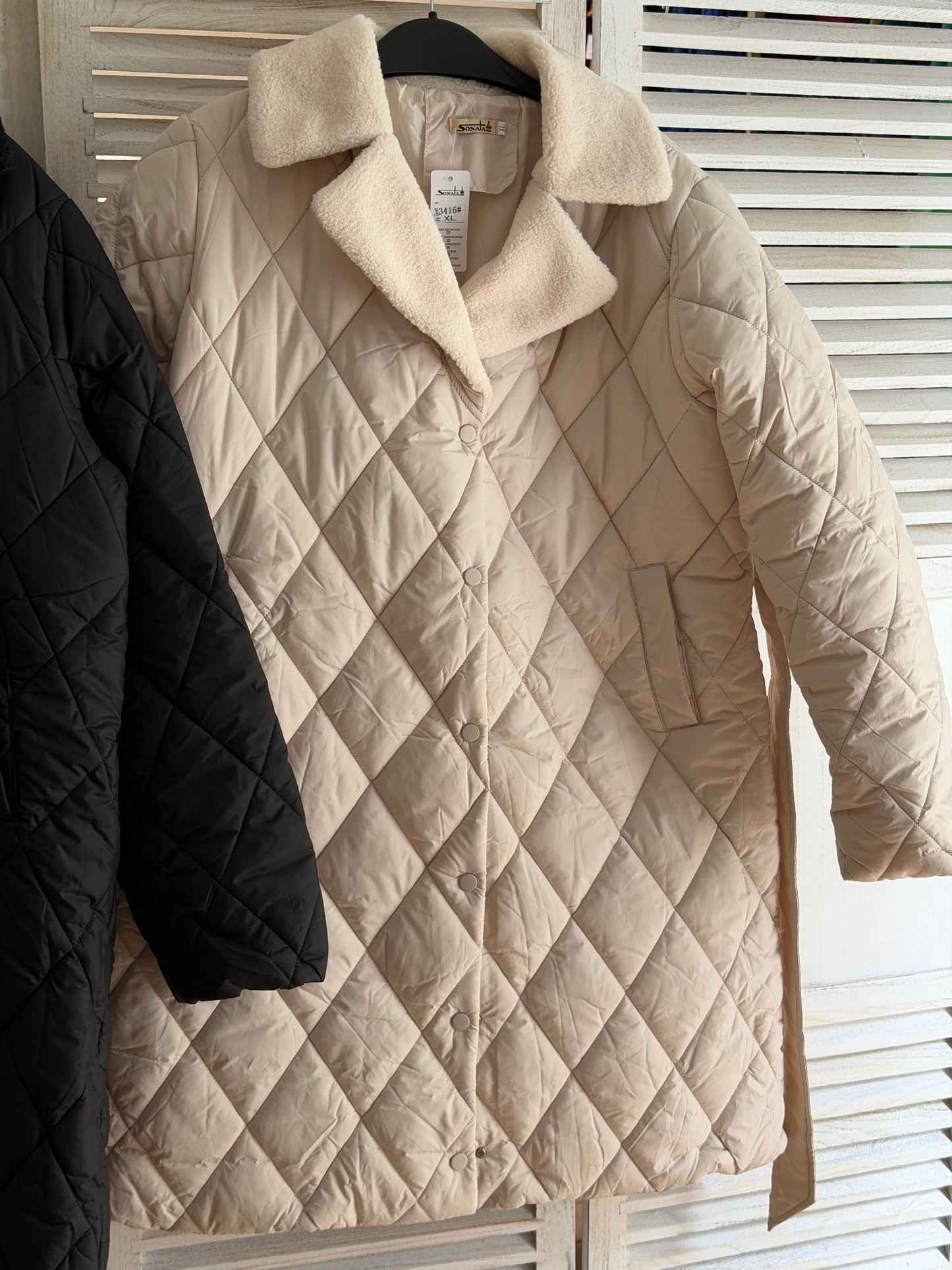 Parka Larga Con Amarra  Consuelo