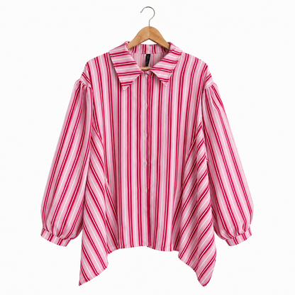 Camisa Penelope Lineas Tela Crep