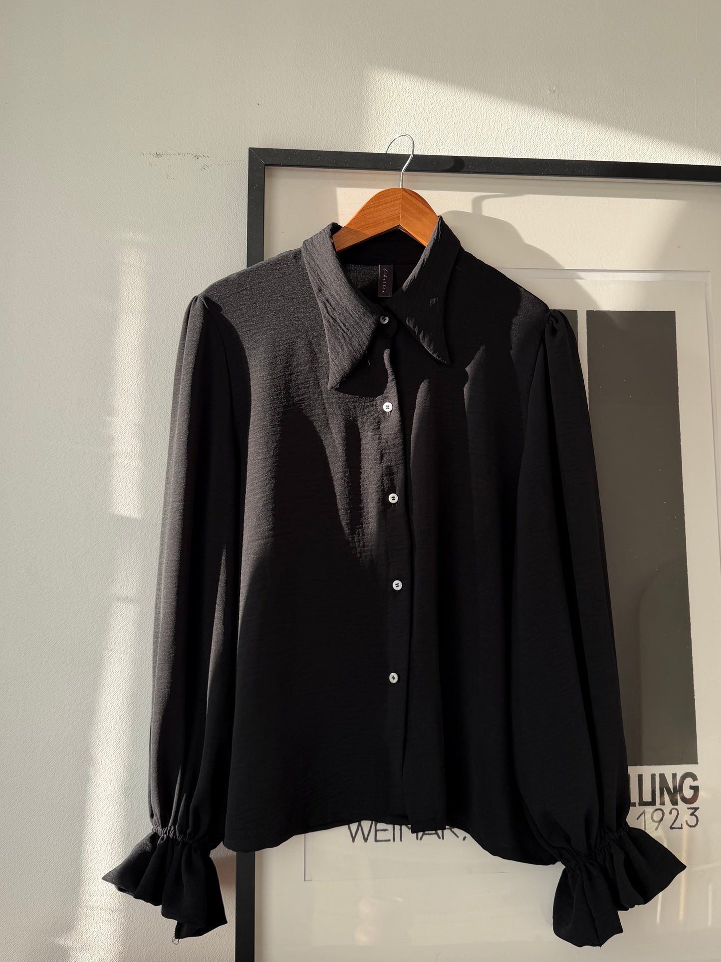 Camisa Carolina Tela Cey Manga Larga