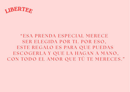 Tarjeta De Regalo Libertee