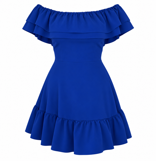 Vestido Miel Tela Scuba