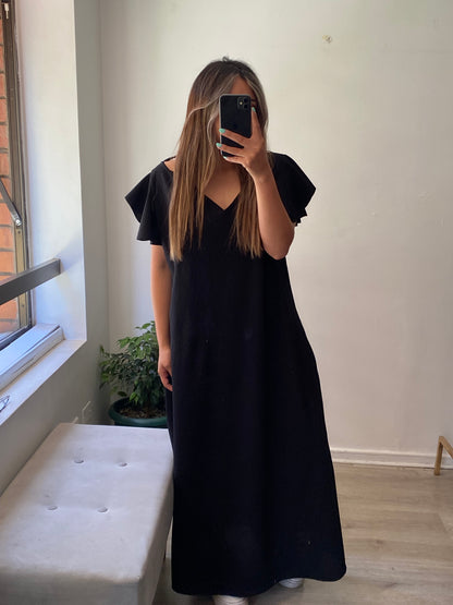 Vestido Ayda Midi Tela Scuba