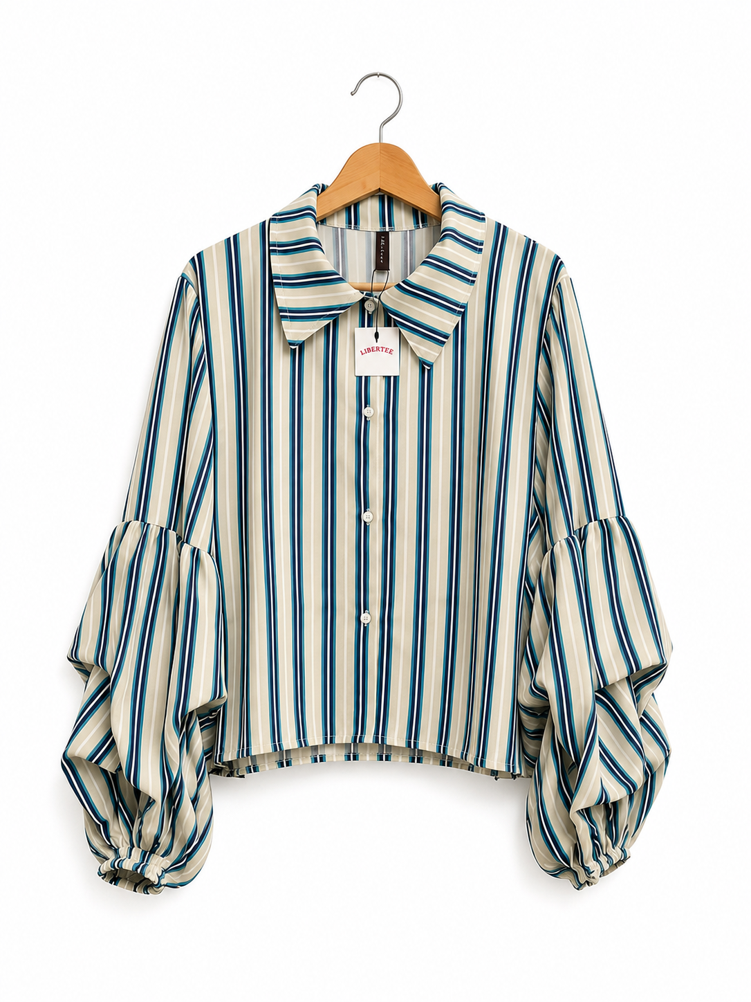 Camisa Gracia Lineas Tela Crep