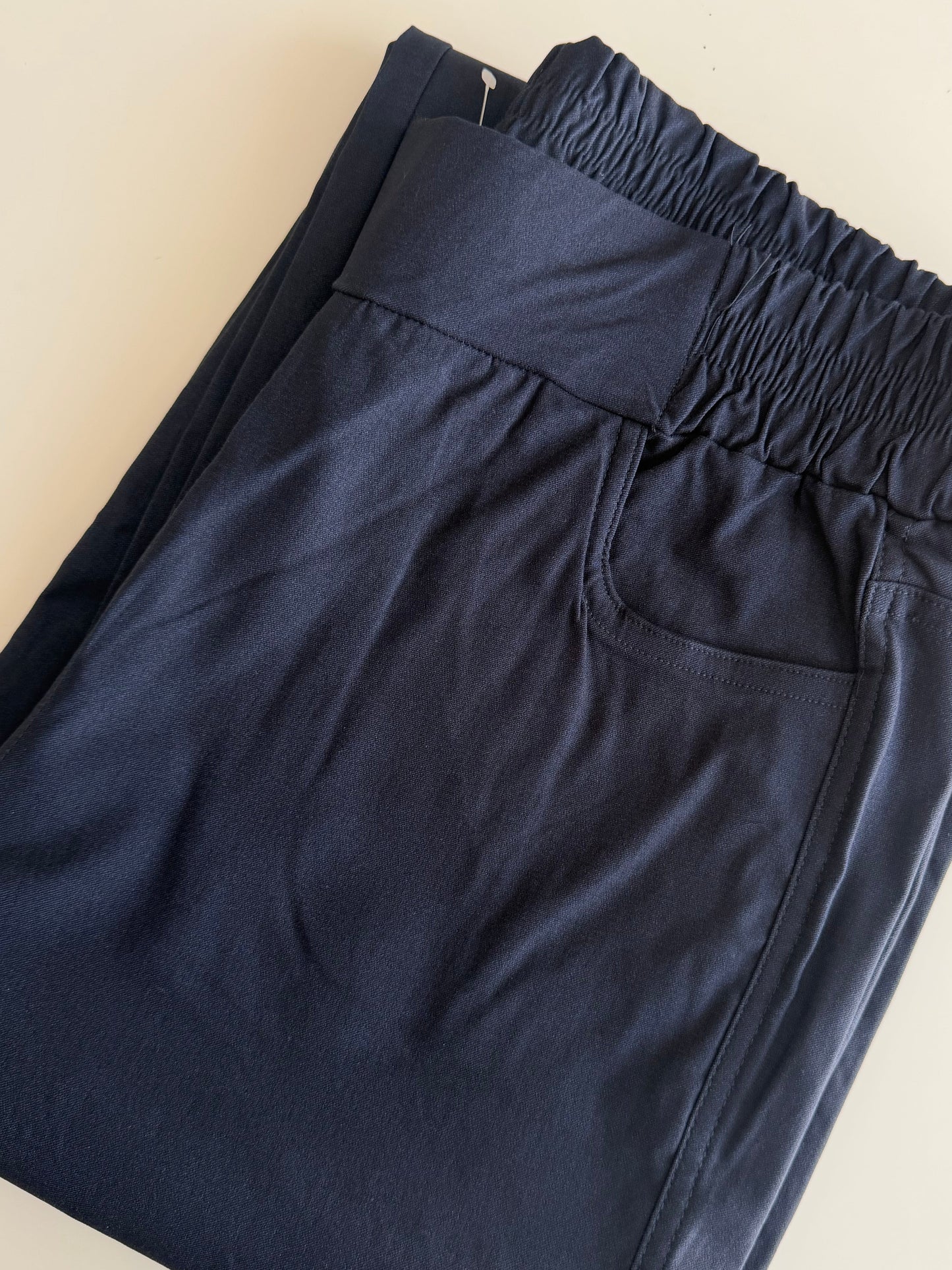 Pantalón Gabardina Elasticada Con Polar Por Dentro 9043