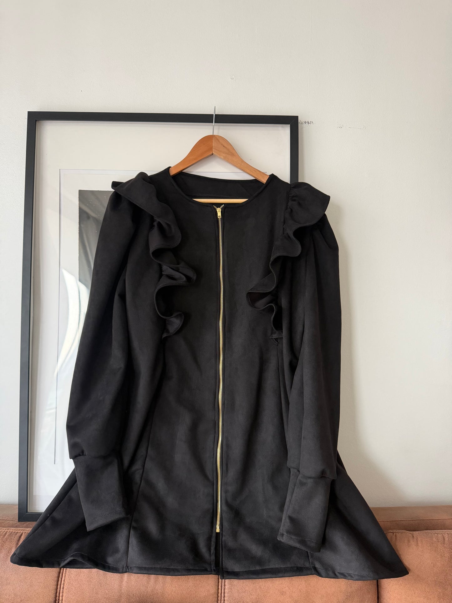 Chaqueta Karina Tela Agamuzada