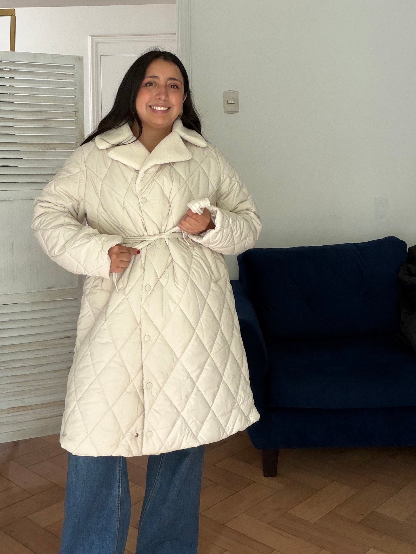 Parka Larga Con Amarra  Consuelo