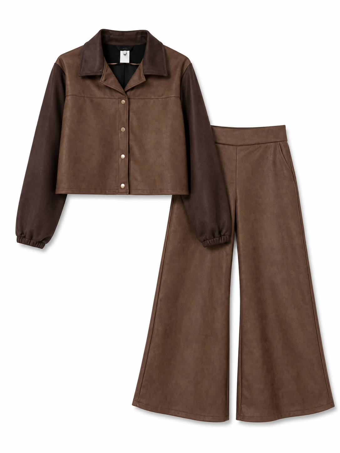 Conjunto Chaqueta Joyce + Pantalón Isidora Agamuzado Diseño