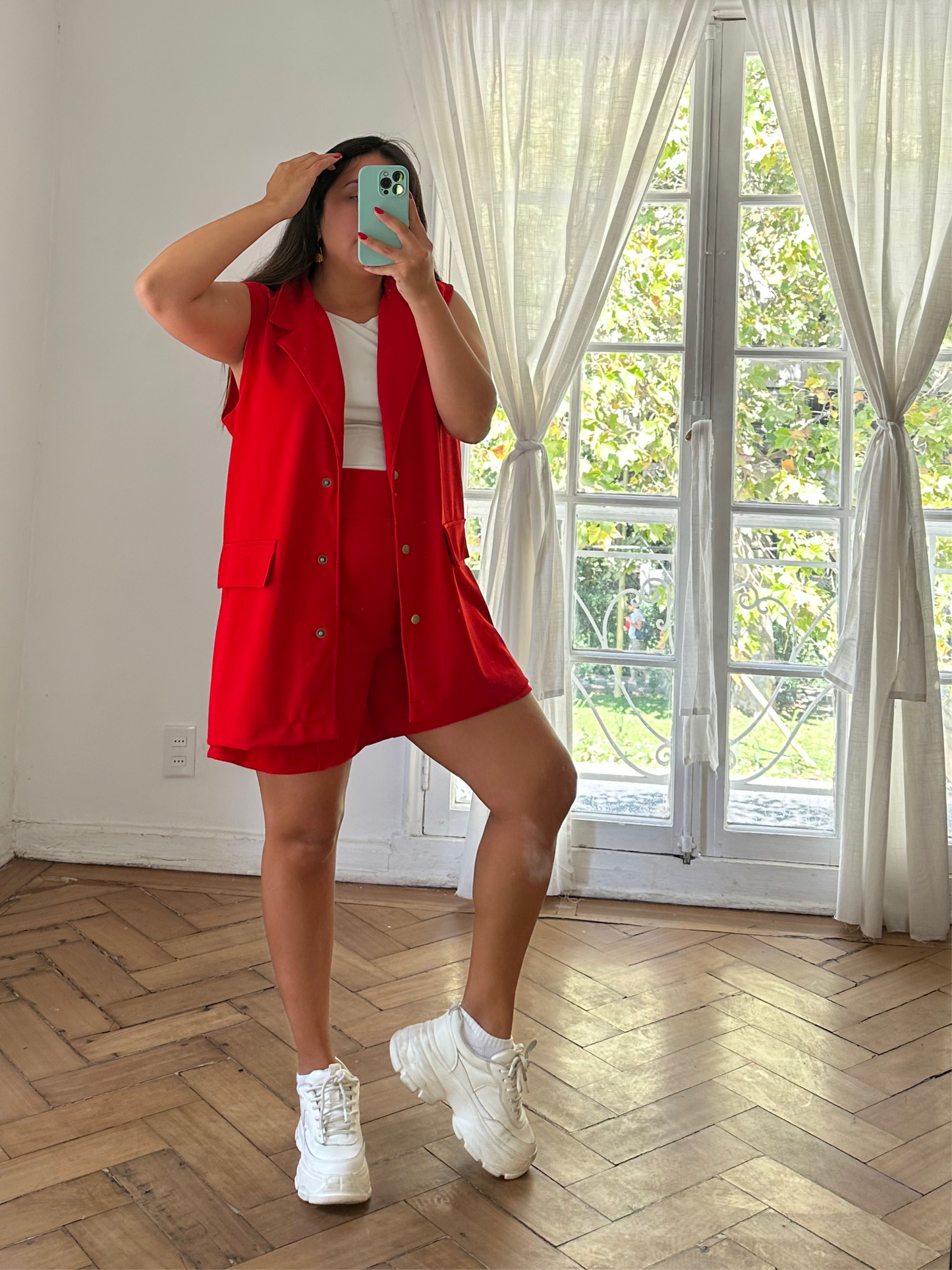 Conjunto Almendra Tela Scuba