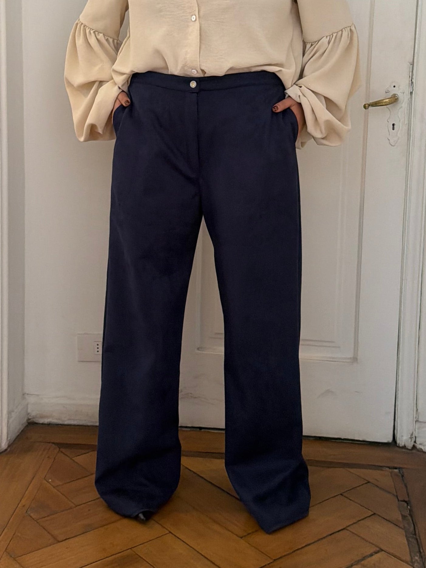 Pantalón Paris Tela Agamuzada