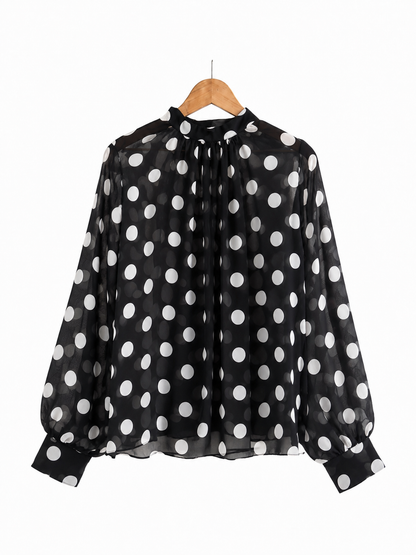 Blusa Puntos Gasa Versión 2