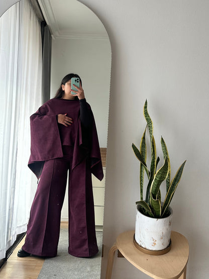 Conjunto Paris Tela Agamuzada