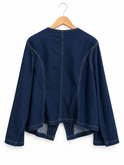 Chaqueta Mezclilla Elasticada
