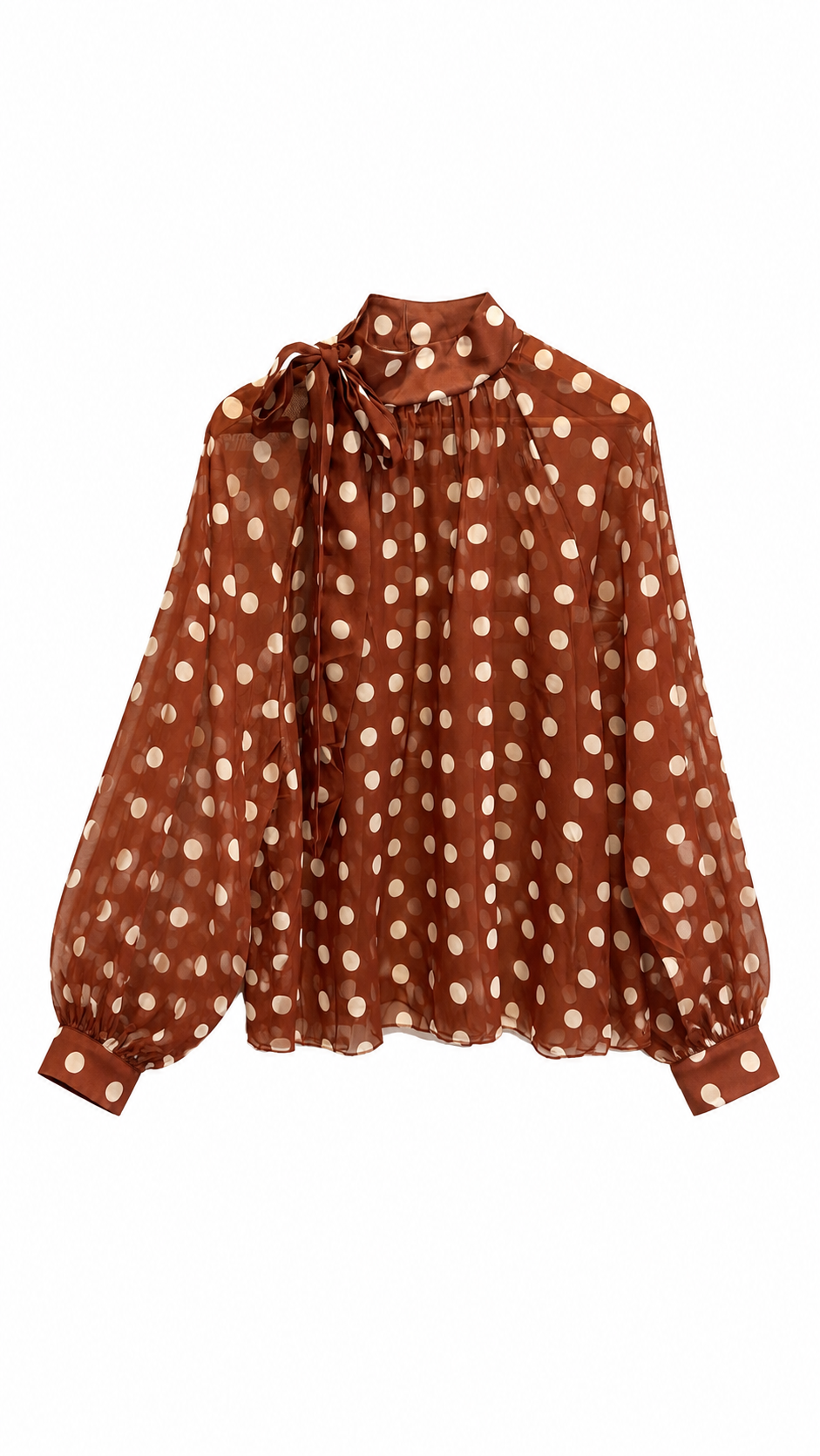 Blusa Puntos Gasa Versión 2