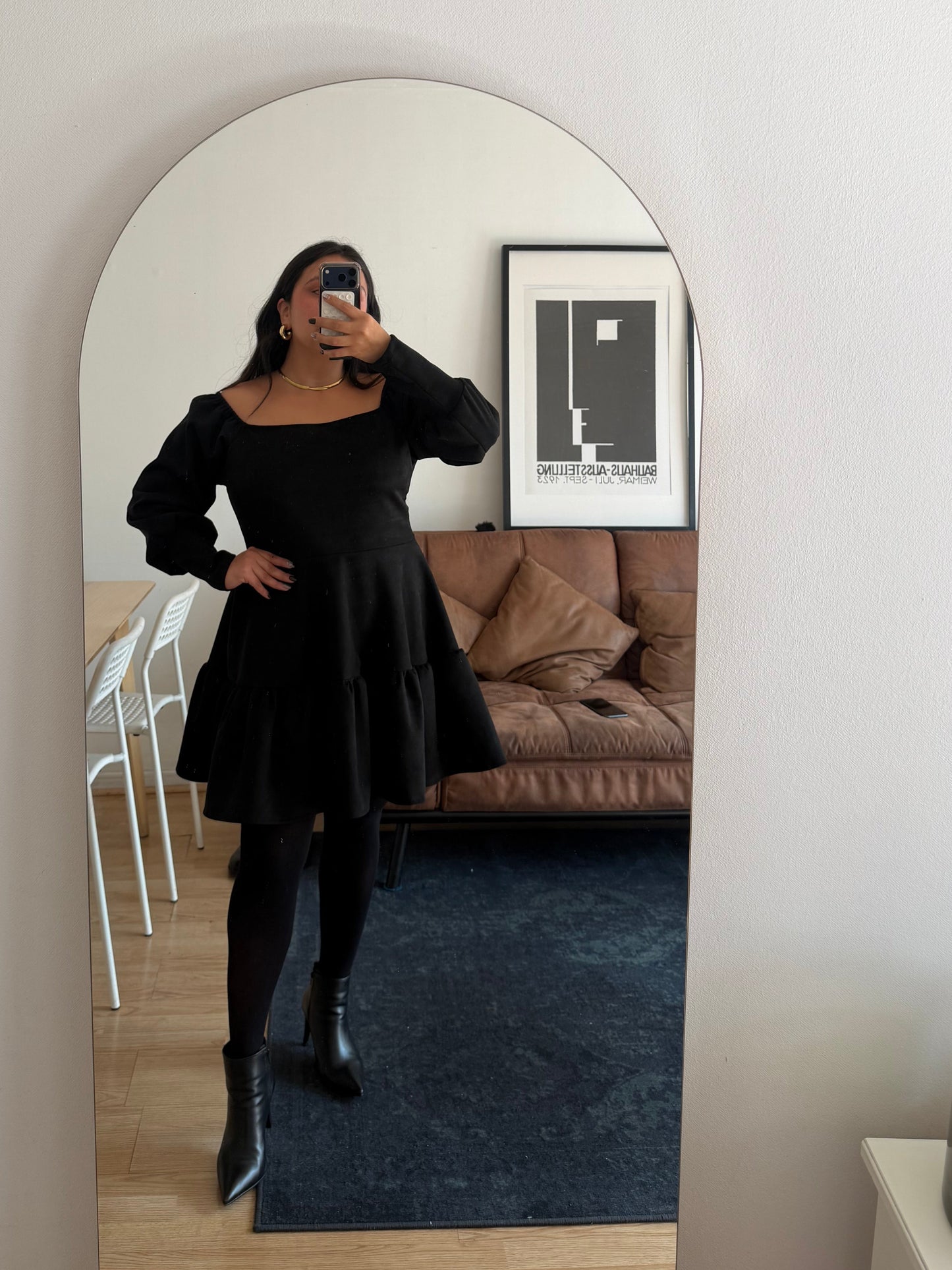Vestido Mariana  Larga Agamuzado