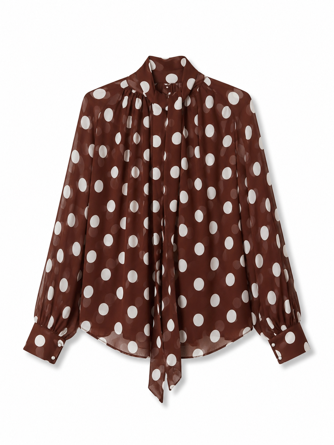 Blusa Puntos Gasa