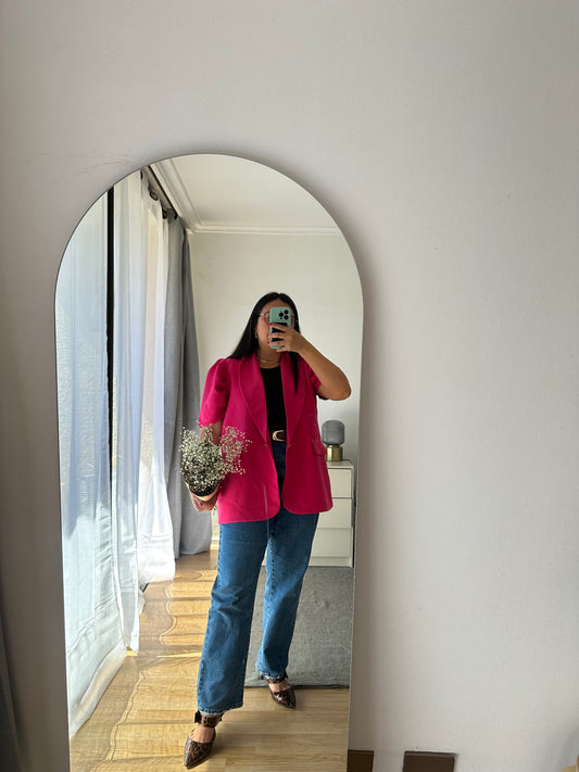 Blazer Siena Sastrero Tela Gabardina