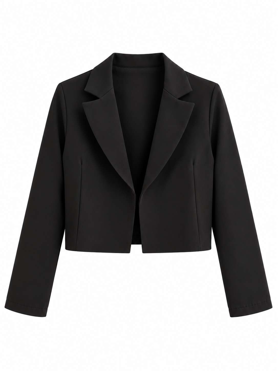 Blazer Corto Romina Tela Gabardina